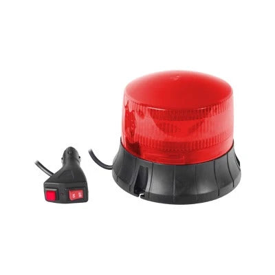 BURBUJA LED GIRATORIA COLOR ROJO, 9 LEDS, MONTAJE MAGNETICO-Estrobos/Giratorias-EPCOM INDUSTRIAL SIGNALING-Bsai Seguridad & Controles