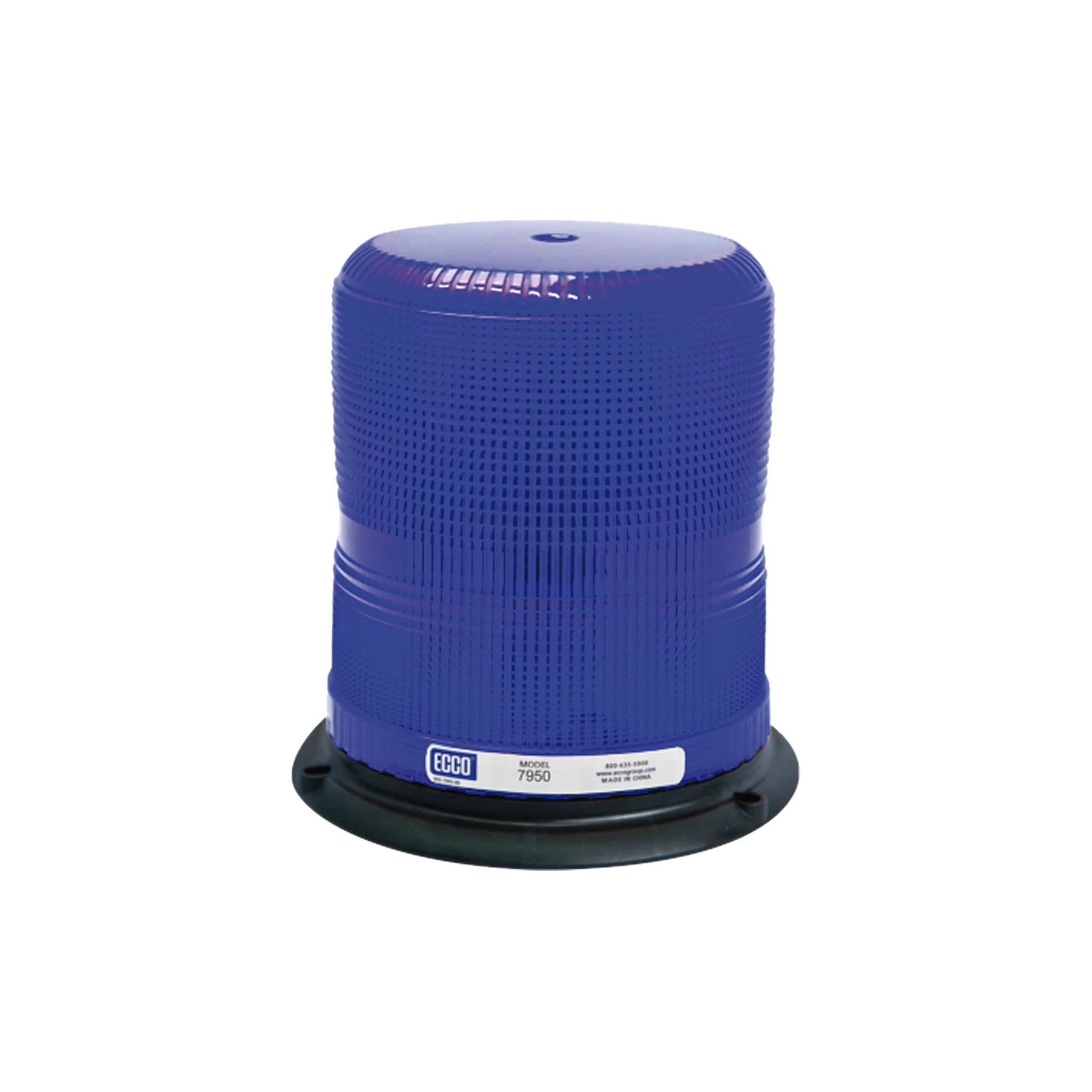 BURBUJA ULTRA BRILLANTE SERIE X79 COLOR AZUL-Estrobos/Giratorias-ECCO-Bsai Seguridad & Controles