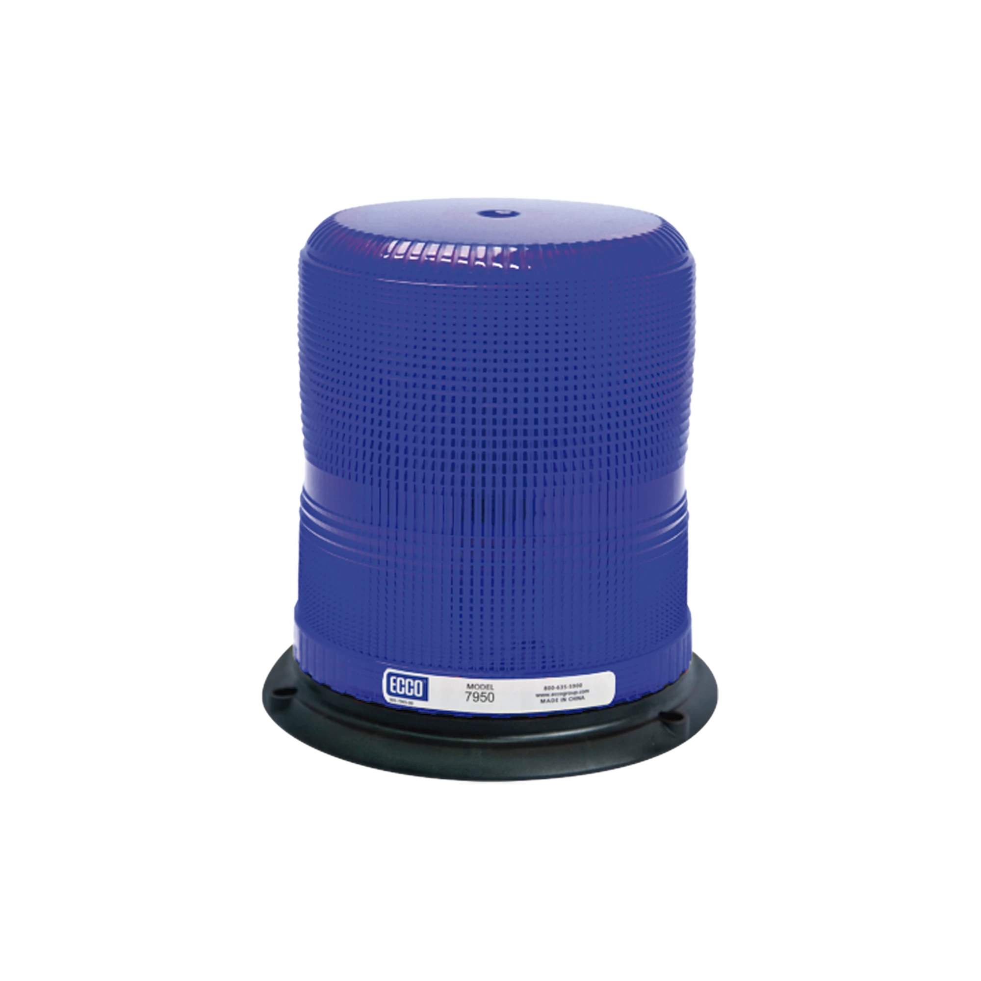 BURBUJA ULTRA BRILLANTE SERIE X79 COLOR AZUL-Estrobos/Giratorias-ECCO-Bsai Seguridad & Controles