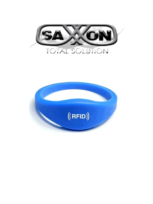 SAXXON BTRW01 - BRAZALETE DE SILICON / RF ID 125 KHZ / COLOR AZUL-Tarjetas y Botones-SAXXON-AST066001-Bsai Seguridad & Controles