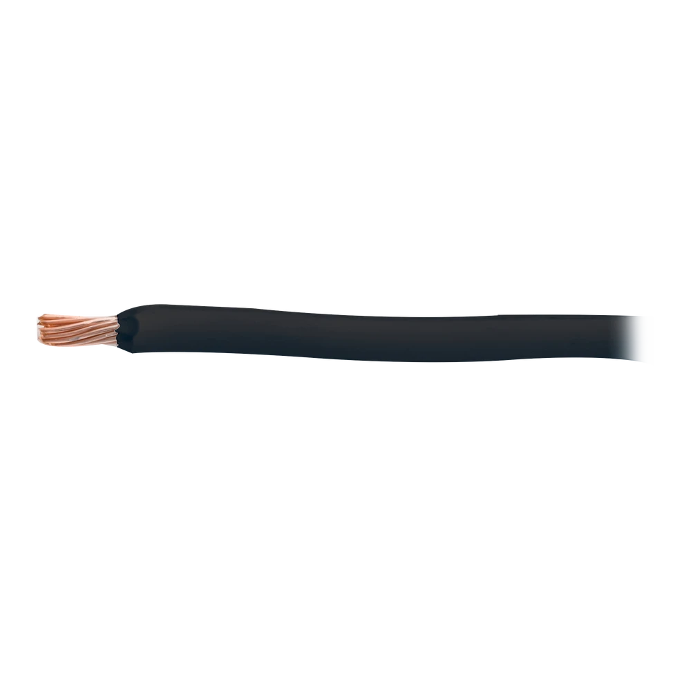 CABLE 8 AWG COLOR NEGRO,CONDUCTOR DE COBRE SUAVE CABLEADO. AISLAMIENTO DE PVC, AUTOEXTINGUIBLE. (VENTA POR METRO)-Cableado-INDIANA-Bsai Seguridad & Controles