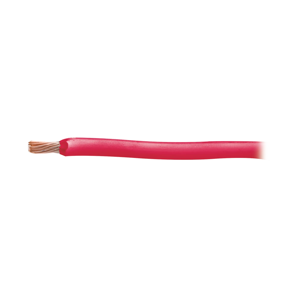 CABLE 8 AWG COLOR ROJO,CONDUCTOR DE COBRE SUAVE CABLEADO. AISLAMIENTO DE PVC, AUTO EXTINGUIBLE. ((VENTA POR METRO)-Cableado-INDIANA-Bsai Seguridad & Controles