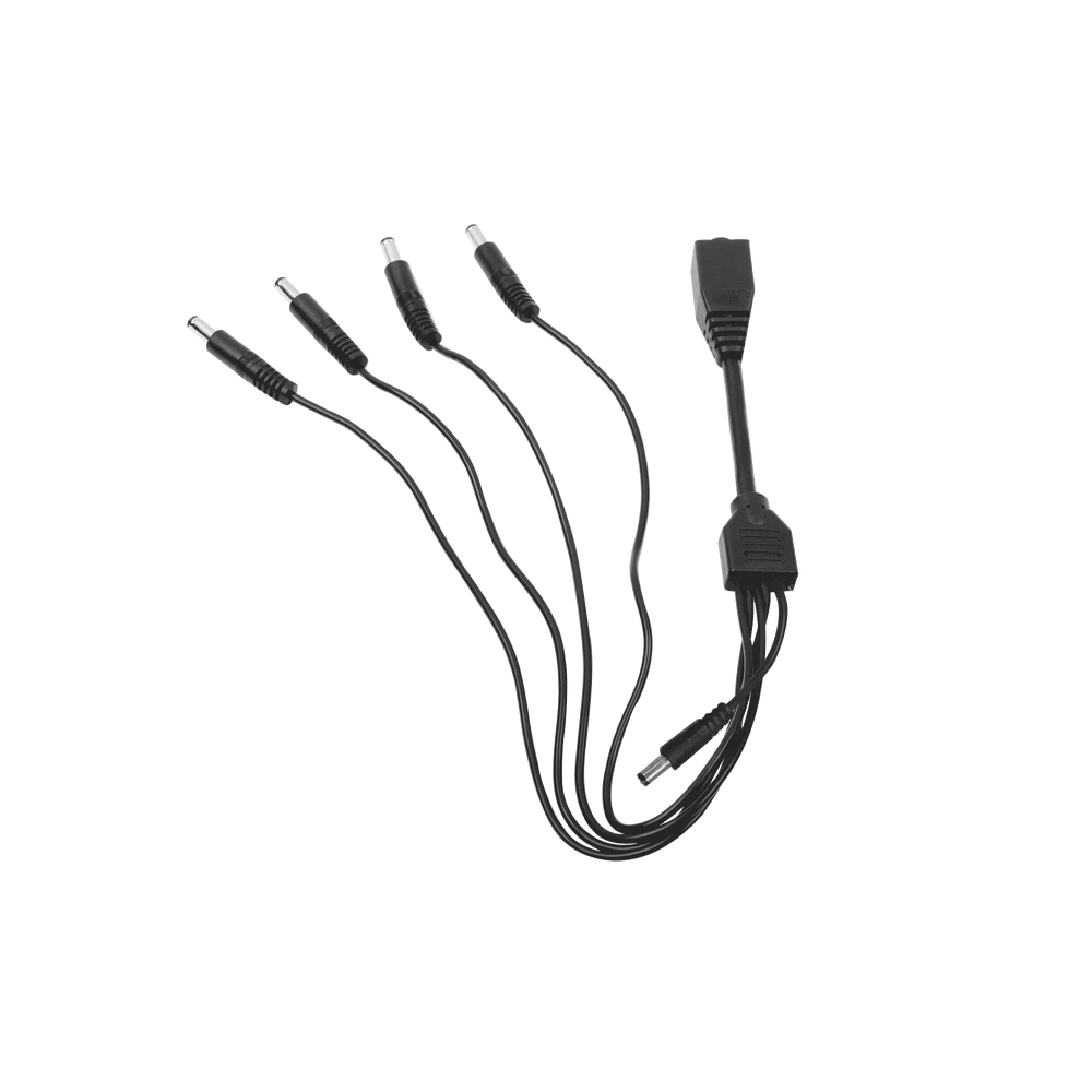 CABLE CON 5 VÍAS PARA ALIMENTAR 4 CÁMARAS TURBOHD Y DVR TURBOHD EPCOM / HIKVISION-Energía-HIKVISION-Bsai Seguridad & Controles