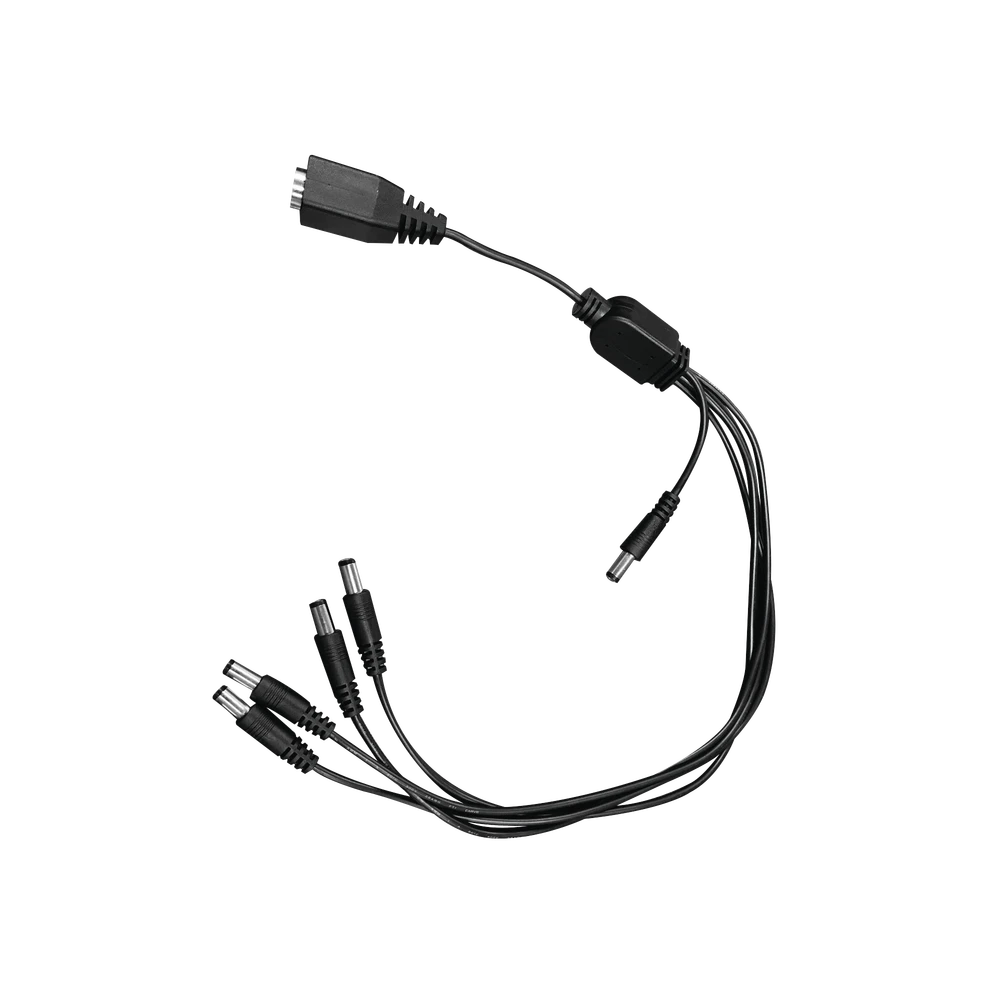 CABLE CON 5 VÍAS PARA ALIMENTAR 4 CÁMARAS TURBOHD Y DVR TURBOHD EPCOM / HIKVISION-Energía-HIKVISION-Bsai Seguridad & Controles