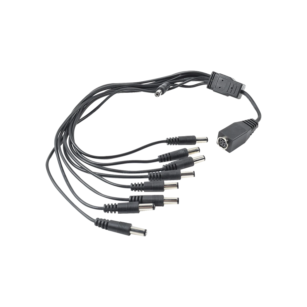 CABLE CON 9 VÍAS PARA ALIMENTAR 8 CÁMARAS TURBOHD Y DVR TURBOHD EPCOM / HIKVISION-Energía-HIKVISION-Bsai Seguridad & Controles