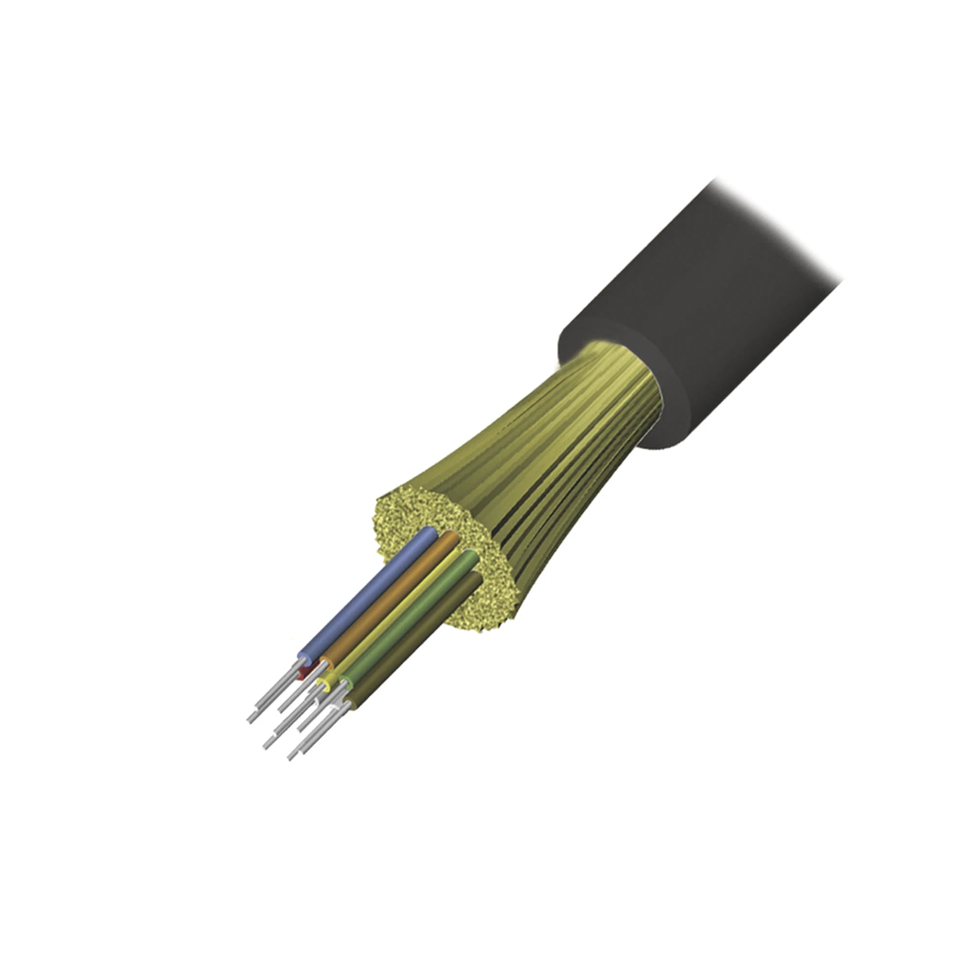 CABLE DE FIBRA OPTICA DE 12 HILOS, INTERIOR/EXTERIOR, TIGHT BUFFER, NO CONDUCTIVA (DIELECTRICA), LS0H, MULTIMODO OM4 50/125 OPTIMIZADA, 1 METRO-Cable de Fibra Optica-SIEMON-Bsai Seguridad & Controles
