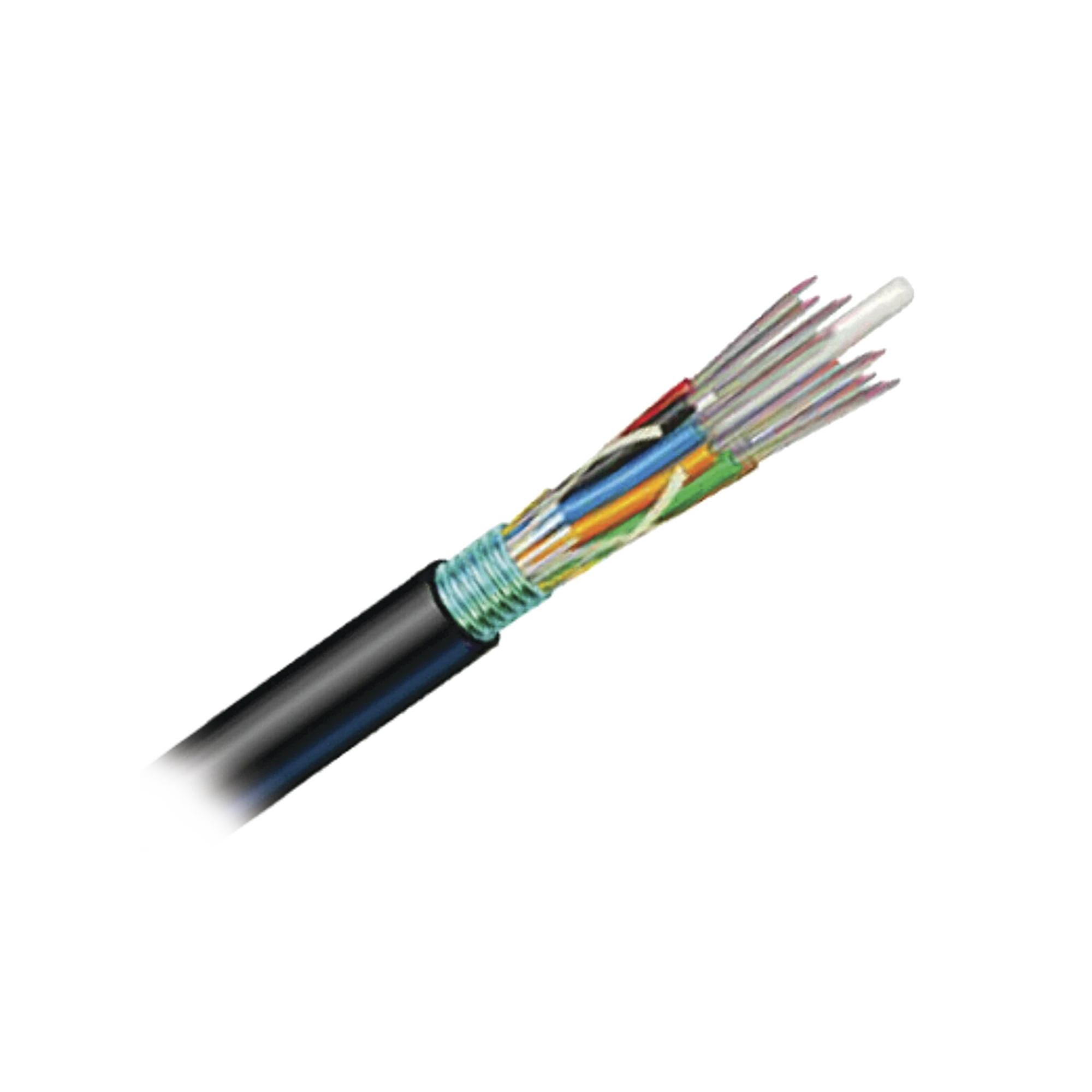 CABLE DE FIBRA OPTICA DE 12 HILOS, OSP (PLANTA EXTERNA), NO ARMADA, GEL, MDPE (POLIETILENO DE MEDIA DENSIDAD), MONOMODO OS2, 1 METRO-Cable de Fibra Optica-SIEMON-Bsai Seguridad & Controles