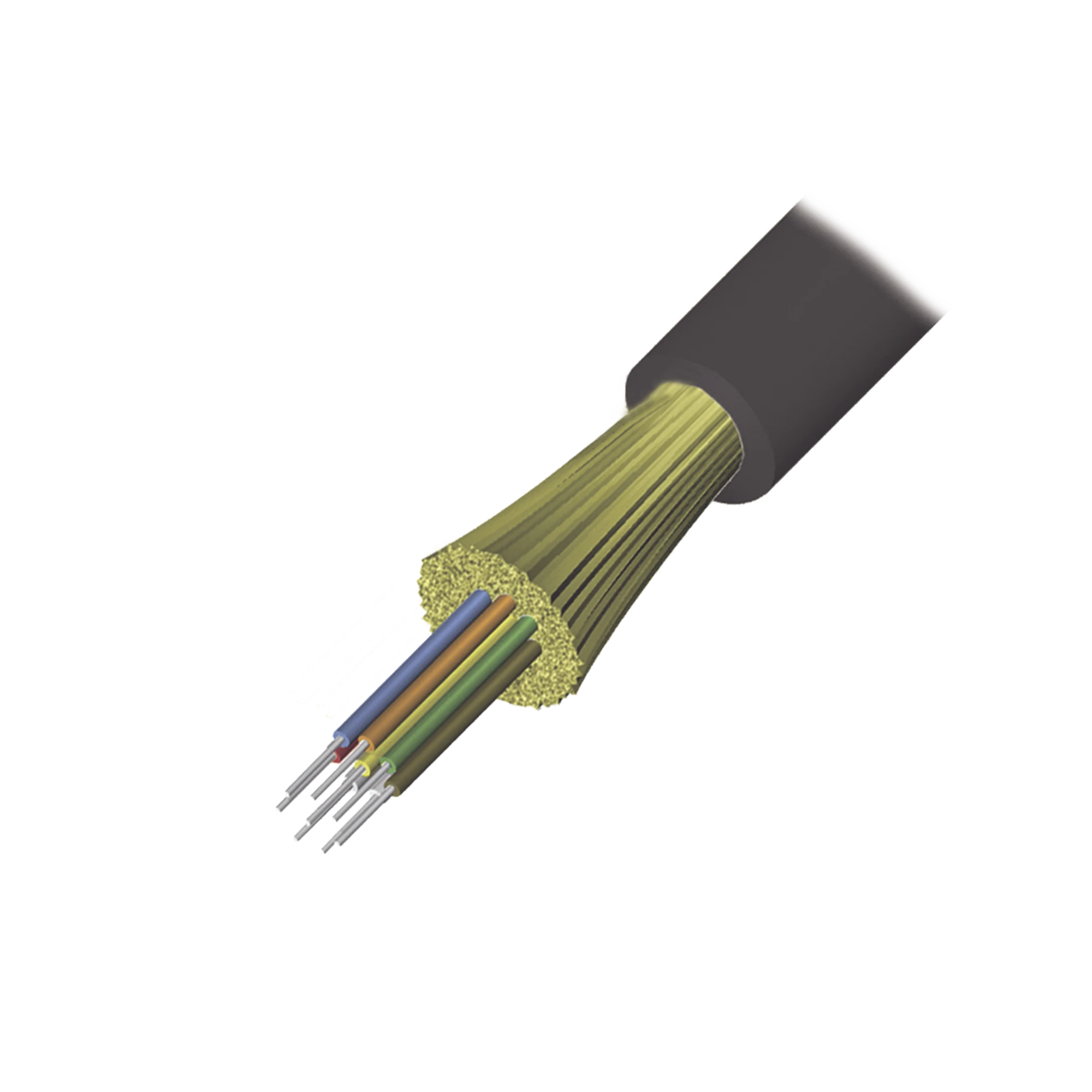 CABLE DE FIBRA OPTICA DE 6 HILOS, INTERIOR/EXTERIOR, TIGHT BUFFER, NO CONDUCTIVA (DIELETRICA), LS0H, MULTIMODO OM4 50/125 OPTIMIZADA, 1 METRO-Cable de Fibra Optica-SIEMON-Bsai Seguridad & Controles