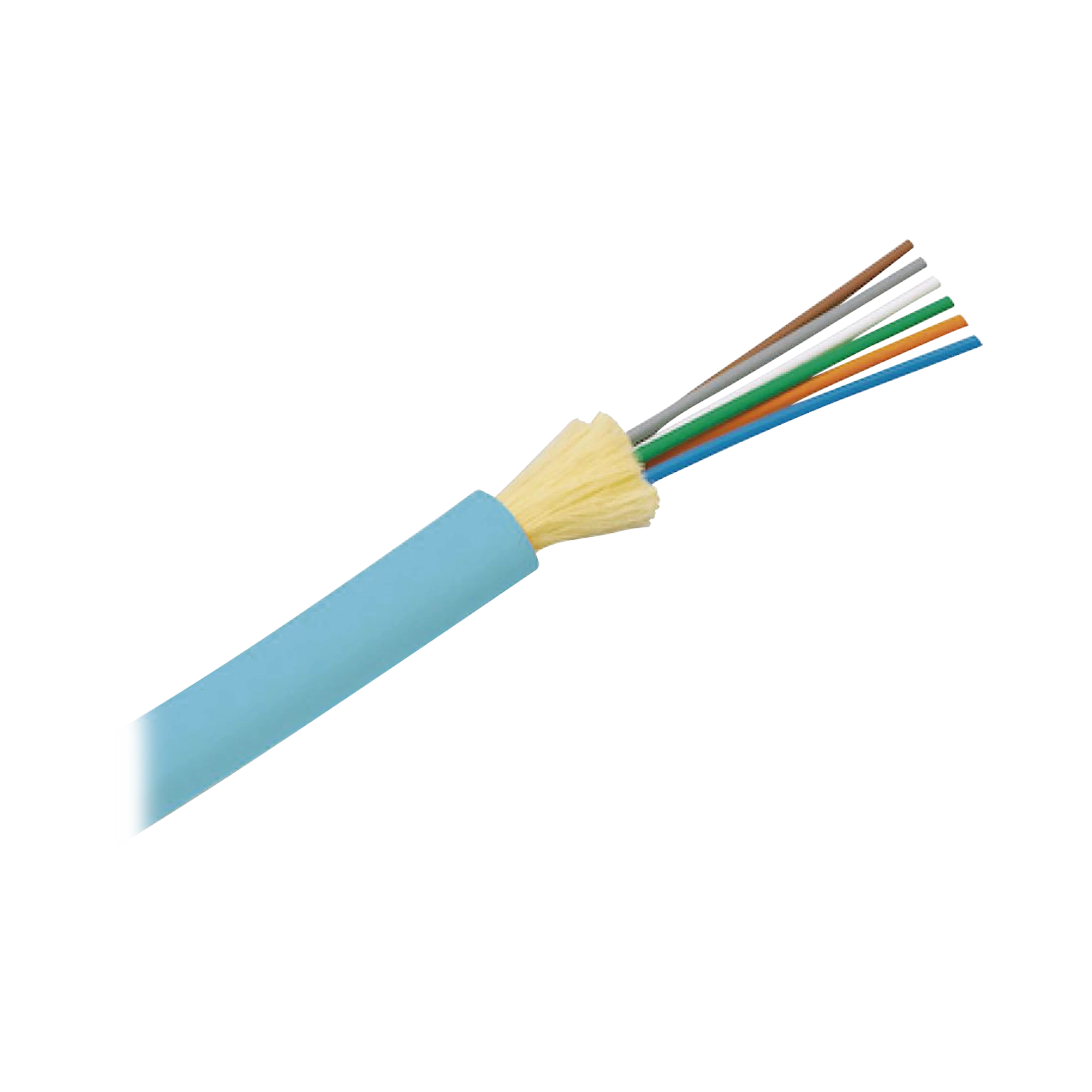 CABLE DE FIBRA ÓPTICA DE 6 HILOS, MULTIMODO OM3 50/125 OPTIMIZADA, INTERIOR, TIGHT BUFFER 900UM, NO CONDUCTIVA (DIELÉCTRICA), OFNR (RISER), PRECIO POR METRO-Cableado-PANDUIT-Bsai Seguridad & Controles