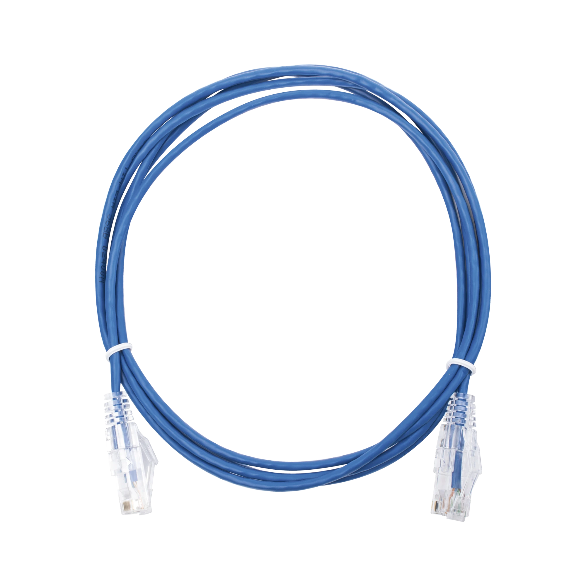 CABLE DE PARCHEO SLIM UTP CAT6 - 2 M AZUL DIAMETRO REDUCIDO (28 AWG)-Patch Cords-LINKEDPRO BY EPCOM-Bsai Seguridad & Controles
