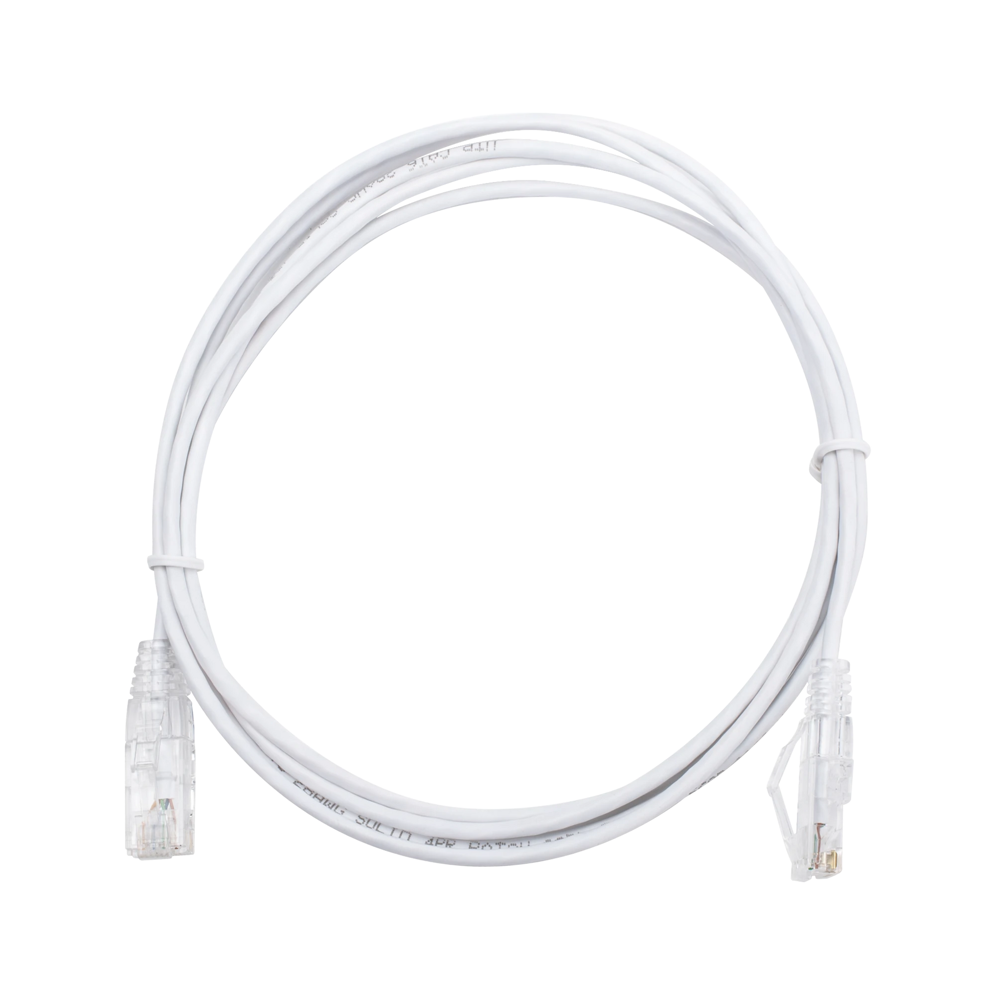 CABLE DE PARCHEO SLIM UTP CAT6 - 2 M BLANCO DIAMETRO REDUCIDO (28 AWG)-Patch Cords-LINKEDPRO BY EPCOM-Bsai Seguridad & Controles