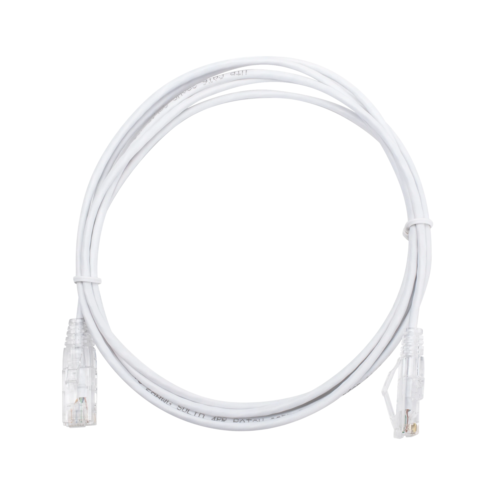 CABLE DE PARCHEO SLIM UTP CAT6 - 2 M BLANCO DIAMETRO REDUCIDO (28 AWG)-Patch Cords-LINKEDPRO BY EPCOM-Bsai Seguridad & Controles