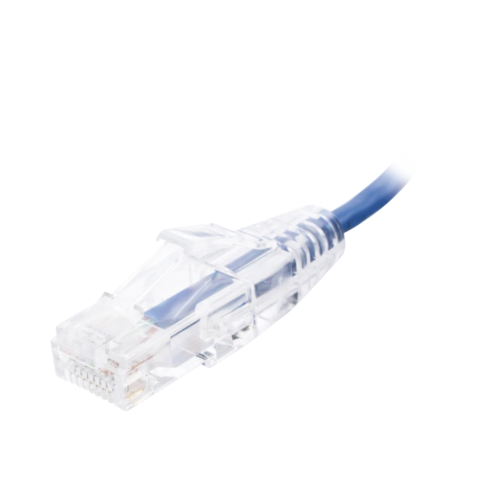 CABLE DE PARCHEO SLIM UTP CAT6 - 20 CM AZUL DIAMETRO REDUCIDO (28 AWG)-Patch Cords-LINKEDPRO BY EPCOM-Bsai Seguridad & Controles