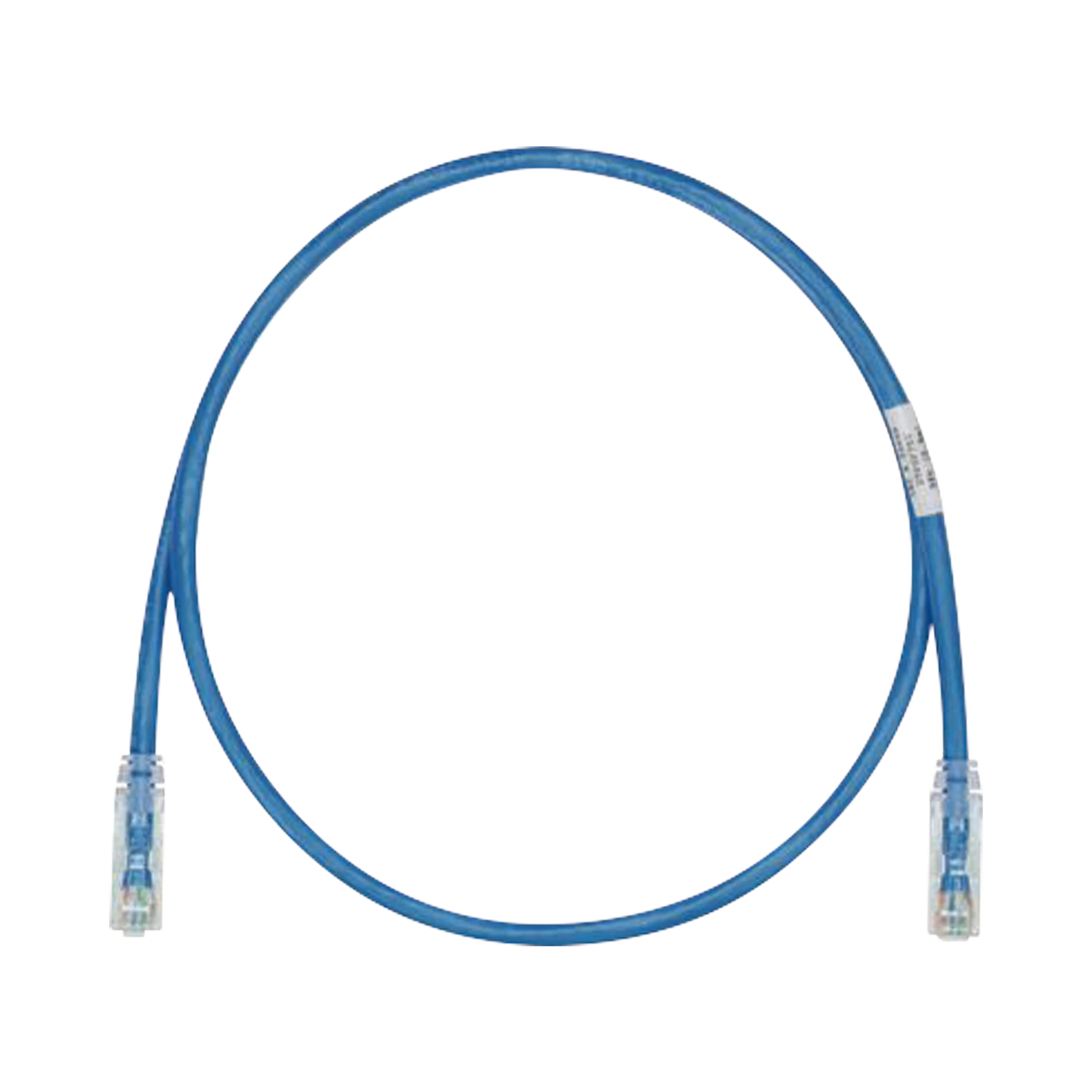 CABLE DE PARCHEO TX6, UTP CAT6, 24 AWG, CM/LSZH, COLOR AZUL, 10FT-Patch Cords-PANDUIT-Bsai Seguridad & Controles