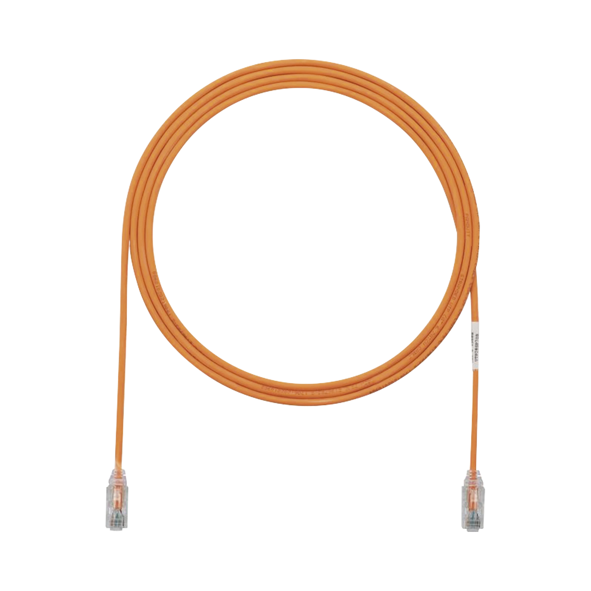 CABLE DE PARCHEO TX6, UTP CAT6, DIAMETRO REDUCIDO (28AWG), COLOR NARANJA, 5FT-Patch Cords-PANDUIT-Bsai Seguridad & Controles