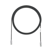 CABLE DE PARCHEO TX6, UTP CAT6, DIAMETRO REDUCIDO (28AWG), COLOR NEGRO, 10FT-Patch Cords-PANDUIT-Bsai Seguridad & Controles