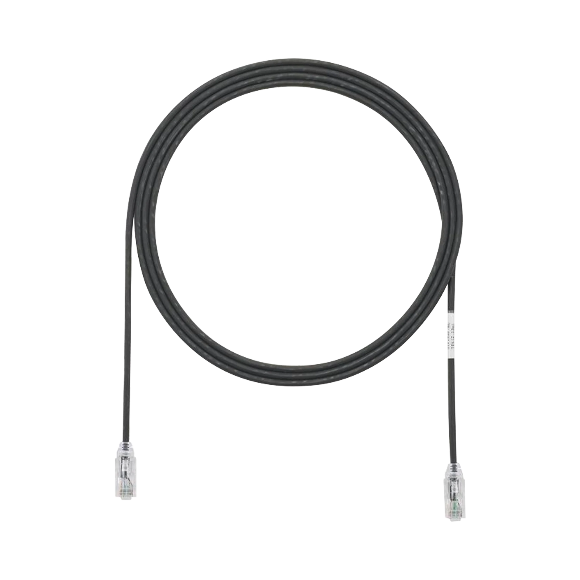 CABLE DE PARCHEO TX6, UTP CAT6, DIAMETRO REDUCIDO (28AWG), COLOR NEGRO, 10FT-Patch Cords-PANDUIT-Bsai Seguridad & Controles