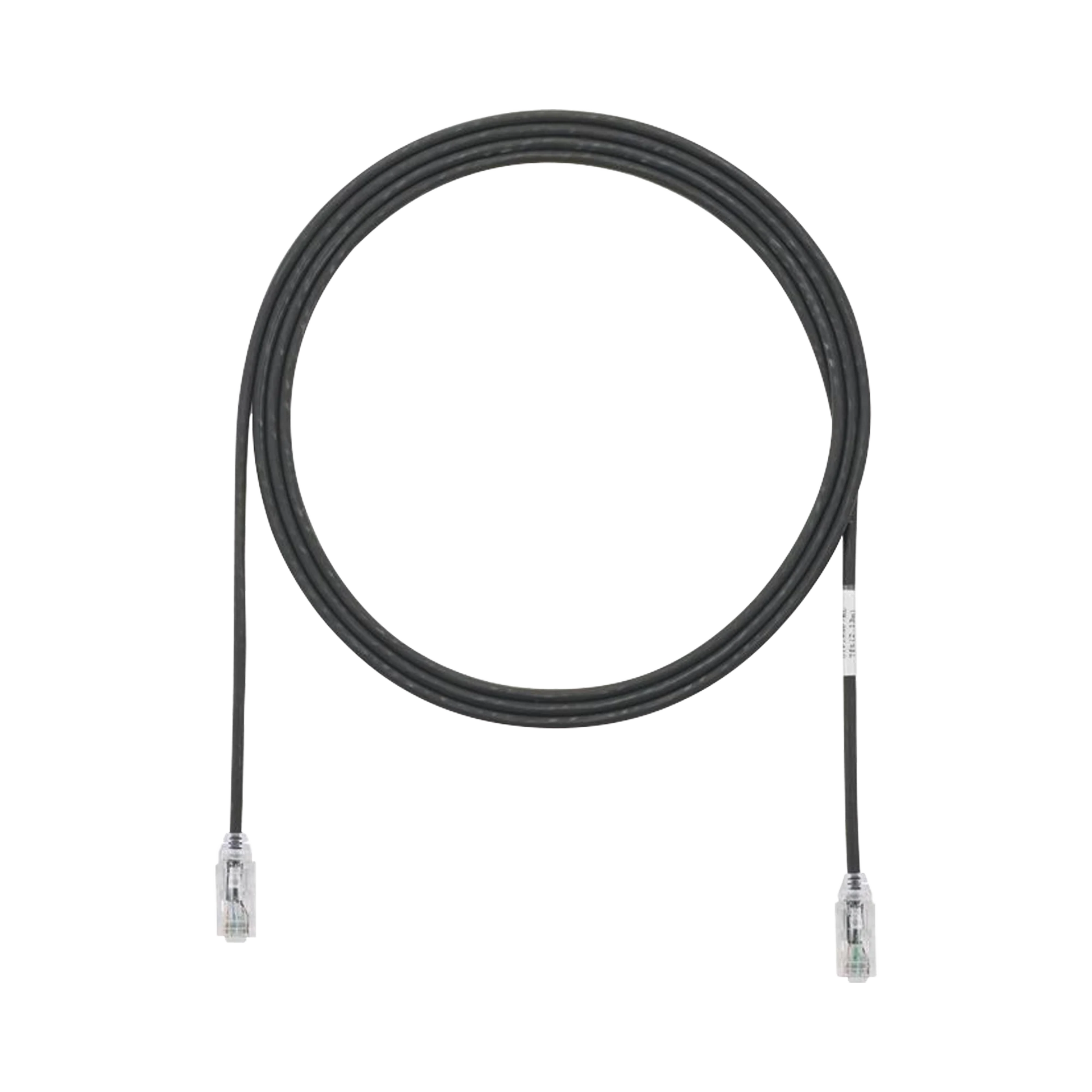 CABLE DE PARCHEO TX6, UTP CAT6, DIAMETRO REDUCIDO (28AWG), COLOR NEGRO, 5FT-Patch Cords-PANDUIT-Bsai Seguridad & Controles