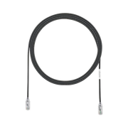 CABLE DE PARCHEO TX6, UTP CAT6, DIAMETRO REDUCIDO (28AWG), COLOR NEGRO, 7FT-Patch Cords-PANDUIT-Bsai Seguridad & Controles