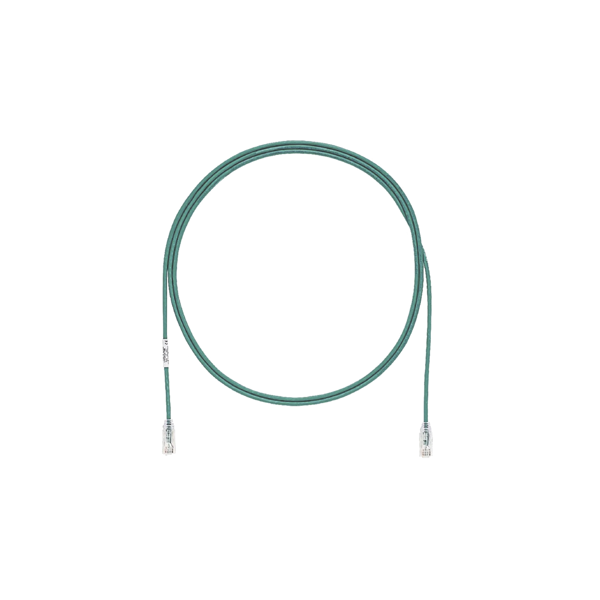CABLE DE PARCHEO TX6, UTP CAT6, DIAMETRO REDUCIDO (28AWG), COLOR VERDE, 3FT-Patch Cords-PANDUIT-Bsai Seguridad & Controles