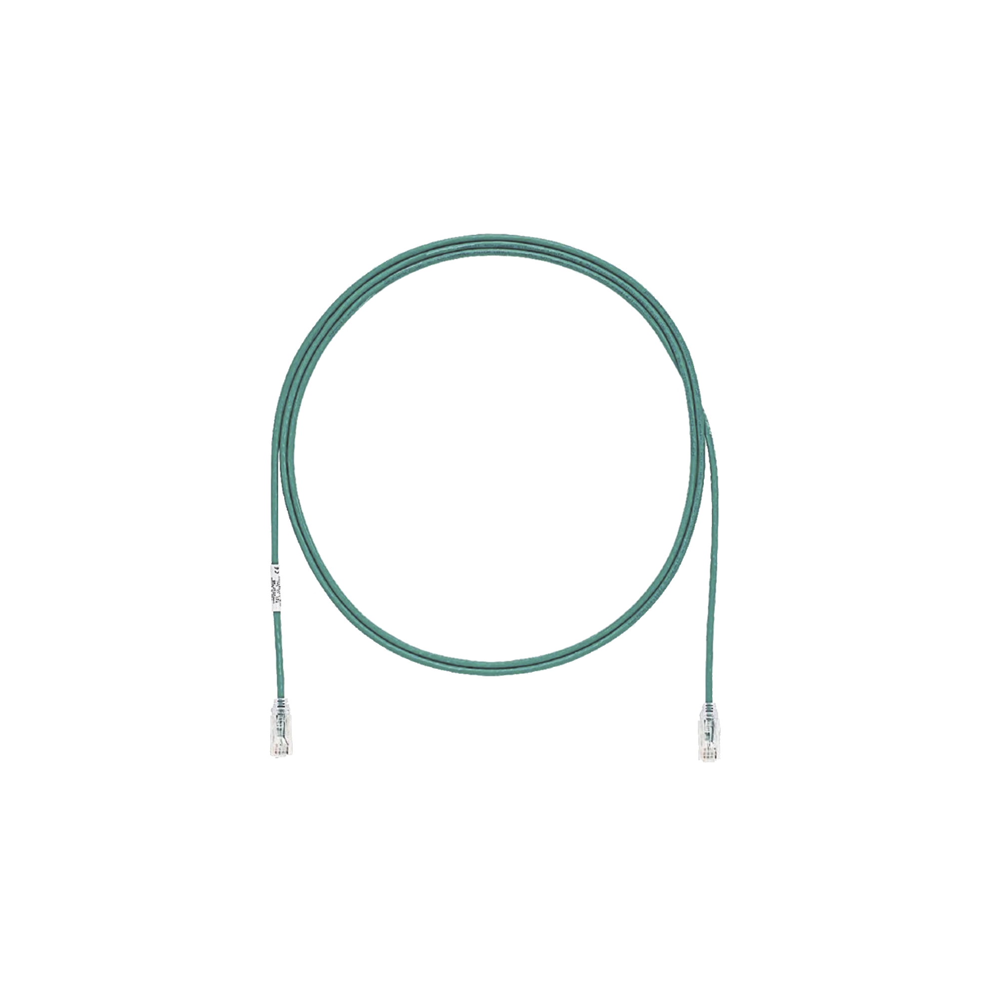 CABLE DE PARCHEO TX6, UTP CAT6, DIAMETRO REDUCIDO (28AWG), COLOR VERDE, 3FT-Patch Cords-PANDUIT-Bsai Seguridad & Controles