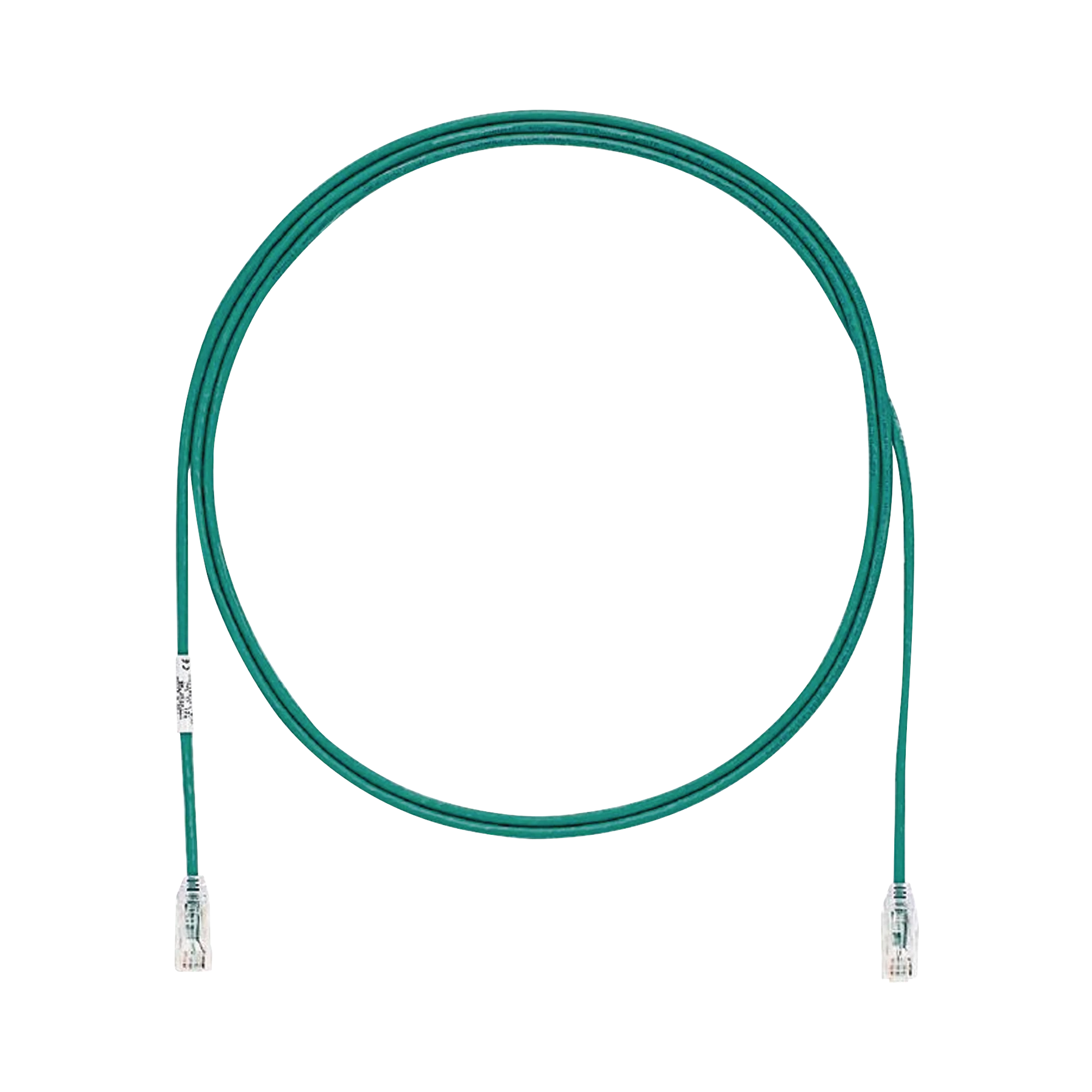 CABLE DE PARCHEO TX6, UTP CAT6, DIAMETRO REDUCIDO (28AWG), COLOR VERDE, 5FT-Patch Cords-PANDUIT-Bsai Seguridad & Controles