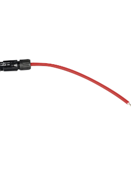 CABLE FOTOVOLTAICO / 1.5 M (4.9 FT) / CALIBRE 10 AWG / TERMINAL MC4-M / ROJO [CBL-MC4-1.5R]