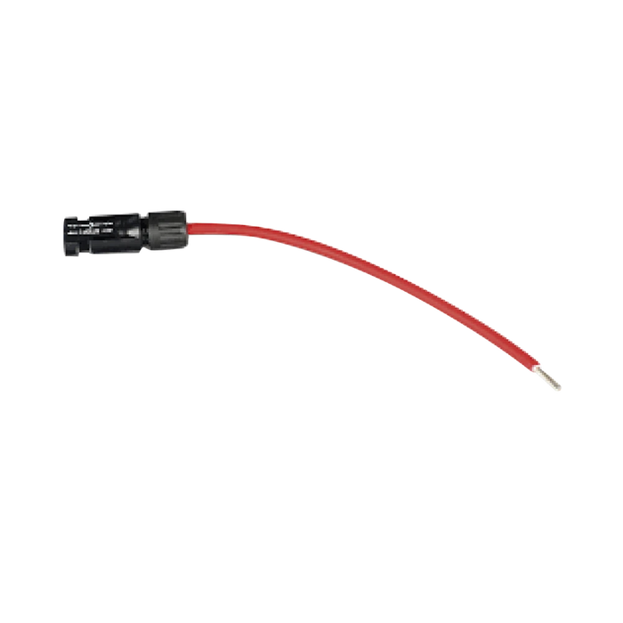 CABLE FOTOVOLTAICO, 1.5 M, ROJO, CALIBRE 10 AWG CON TERMINAL MC4-M EN UN EXTREMO-Accesorios Energía Solar y Eólica-EPCOM POWER LINE-Bsai Seguridad & Controles