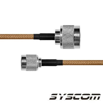 CABLE RG142, CON CONDUCTORES N MACHO / TNC MACHO DE 30 CM.-Antenas-EPCOM INDUSTRIAL-Bsai Seguridad & Controles