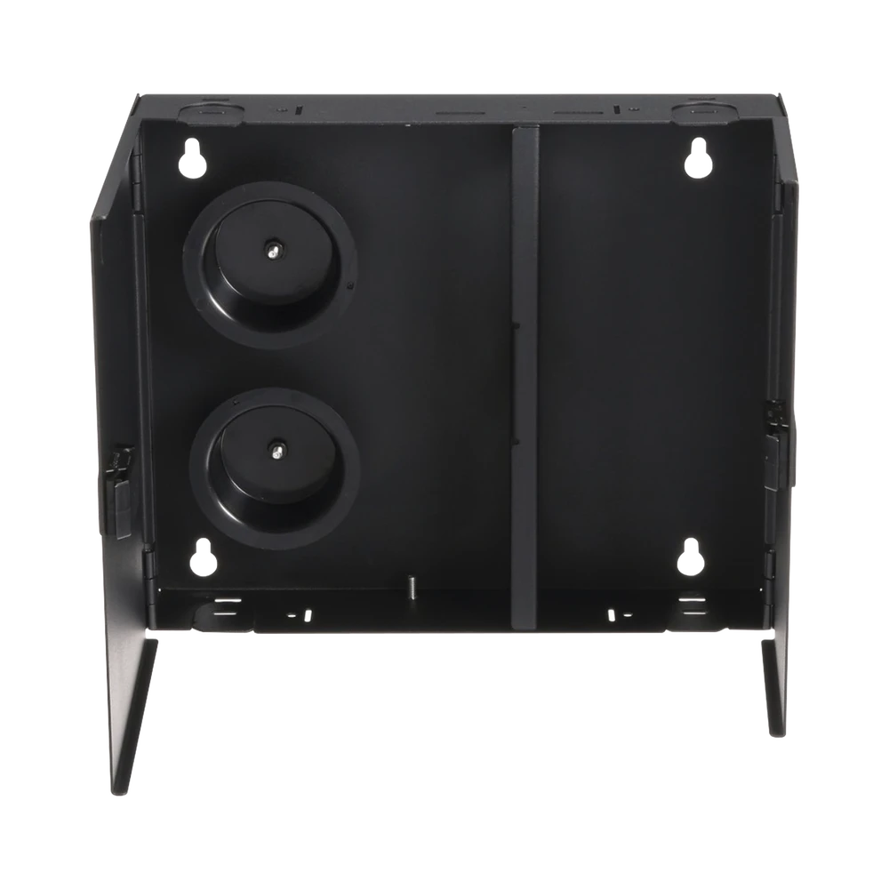CAJA DE CONEXION DE FIBRA OPTICA, PARA MONTAJE EN PARED, ACEPTA 2 PLACAS FAP O FMP, HASTA 48 FIBRAS, COLOR NEGRO-Distribuidores de Fibra Optica-PANDUIT-Bsai Seguridad & Controles