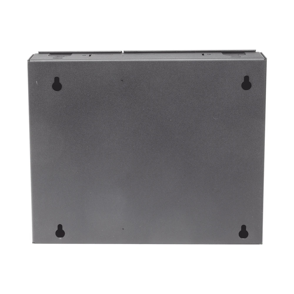 CAJA DE CONEXION DE FIBRA OPTICA, PARA MONTAJE EN PARED, ACEPTA 2 PLACAS FAP O FMP, HASTA 48 FIBRAS, COLOR NEGRO-Distribuidores de Fibra Optica-PANDUIT-Bsai Seguridad & Controles