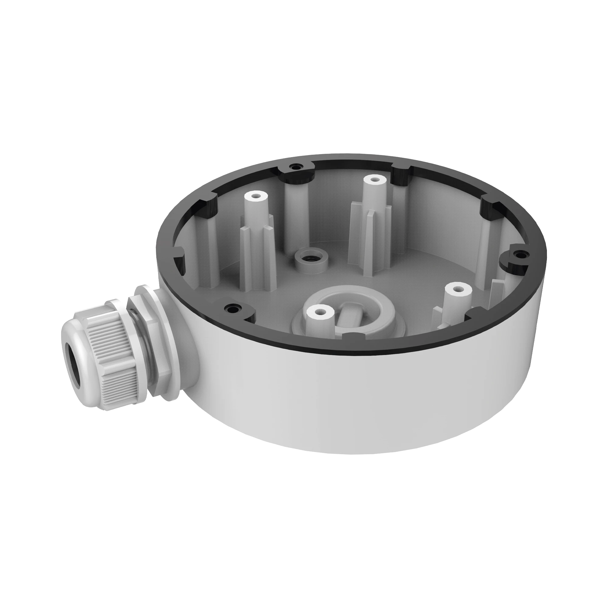 CAJA DE CONEXIÓN PARA CÁMARAS HIKVISION / COMPATIBLE CON DS-2CD25XX / DS-2CD25XX3 / DS-2CD21XX3G2-Accesorios Videovigilancia-HIKVISION-Bsai Seguridad & Controles