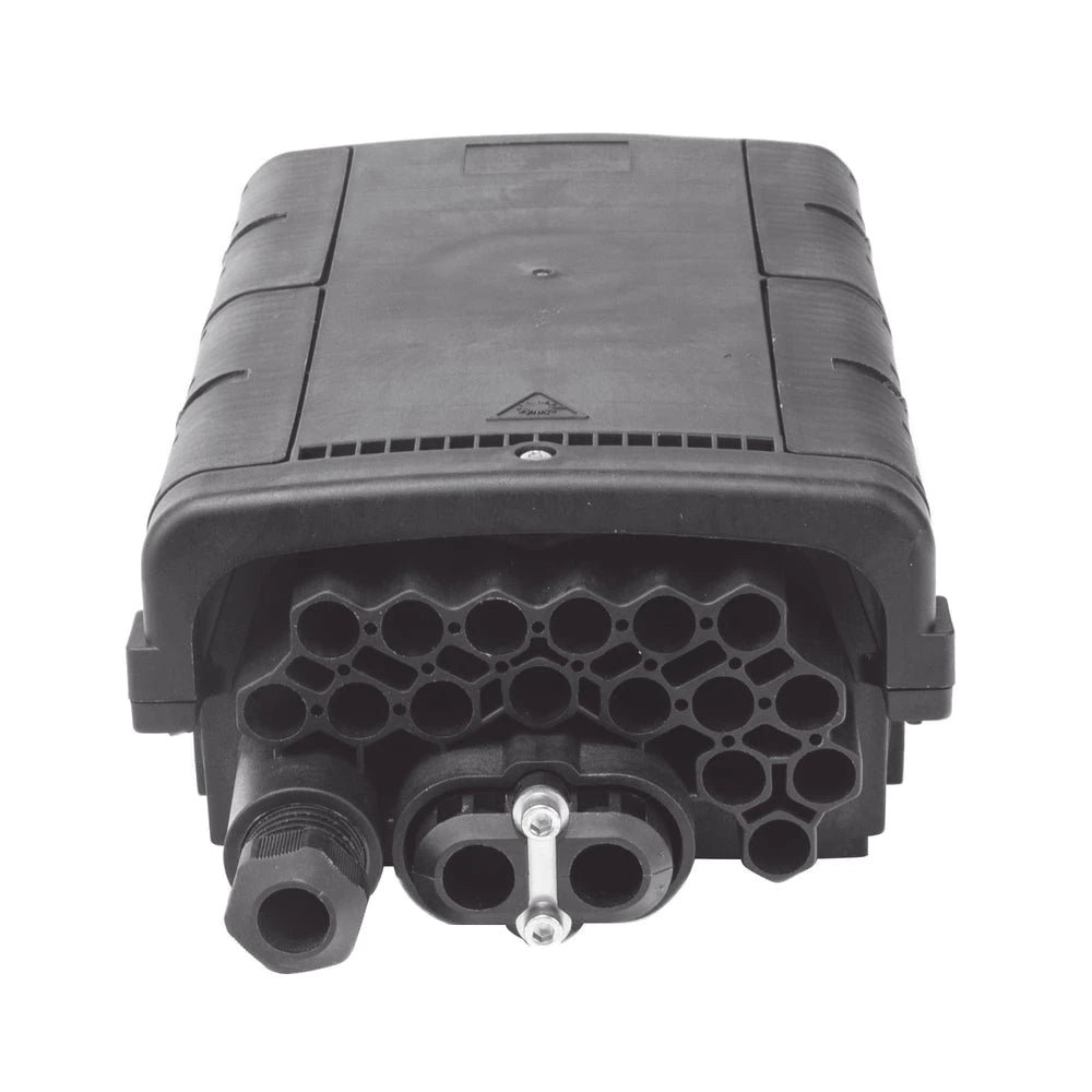 CAJA DE DISTRIBUCIÓN DE FIBRA ÓPTICA PARA 48 EMPALMES CON 16 ACOPLADORES SC/APC, ENTERRADO DIRECTO, IP68-Distribuidores de Fibra Optica-FIBERHOME-Bsai Seguridad & Controles