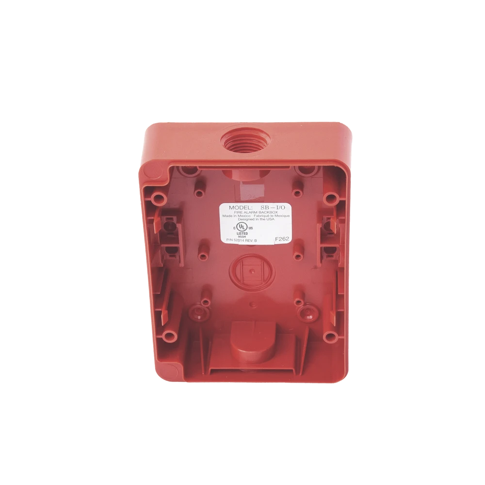 CAJA DE MONTAJE 2 X 4 PARA ESTACIÓN MANUAL DE JALÓN SILENT KNIGHT-Dispositivos Convencionales-SILENT KNIGHT BY HONEYWELL-Bsai Seguridad & Controles