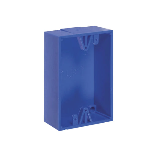 CAJA DE MONTAJE COLOR AZUL PARA BOTONES DE EMERGENCIA STI-Dispositivos Convencionales-STI-Bsai Seguridad & Controles