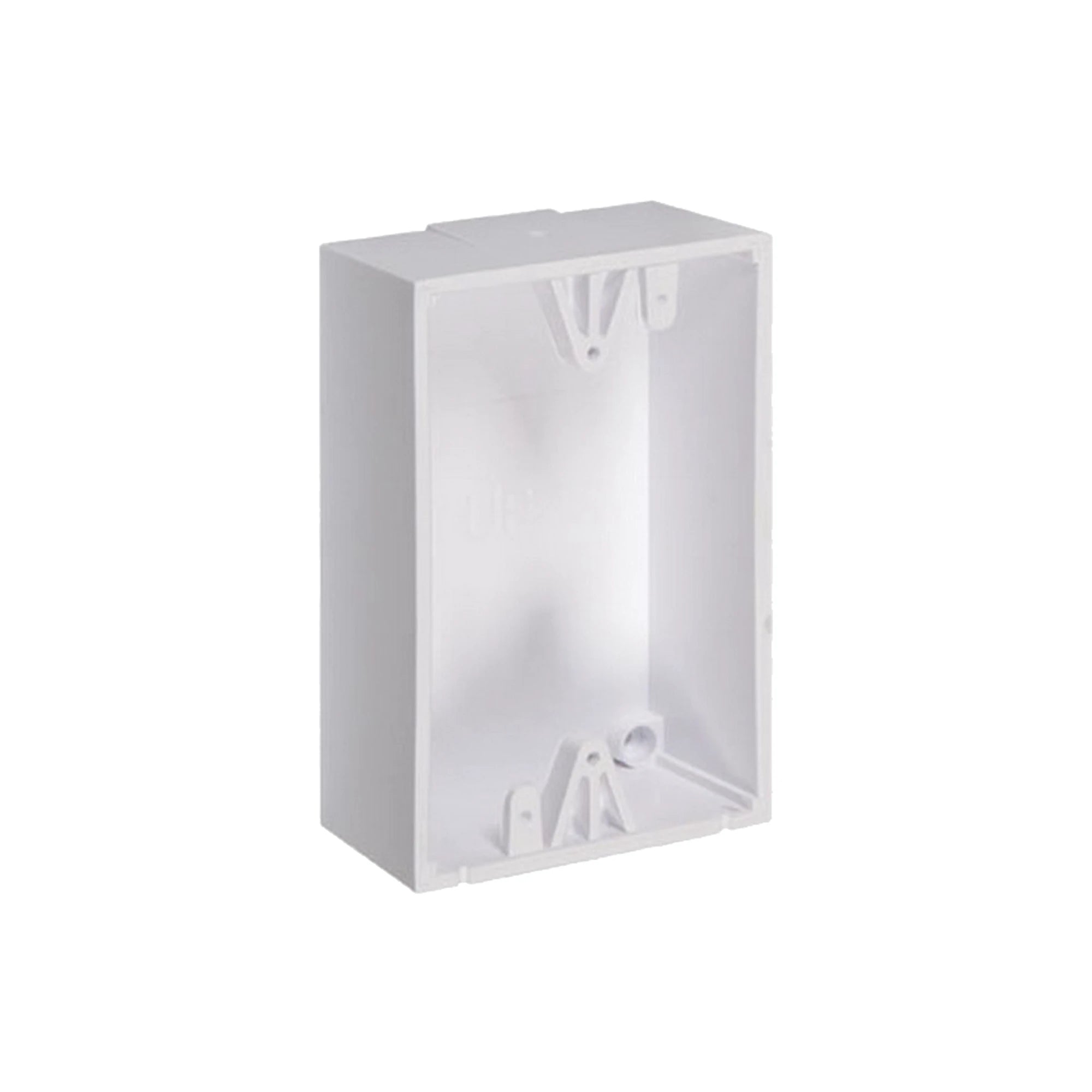 CAJA DE MONTAJE COLOR BLANCO PARA BOTONES DE EMERGENCIA STI-Dispositivos Convencionales-STI-Bsai Seguridad & Controles