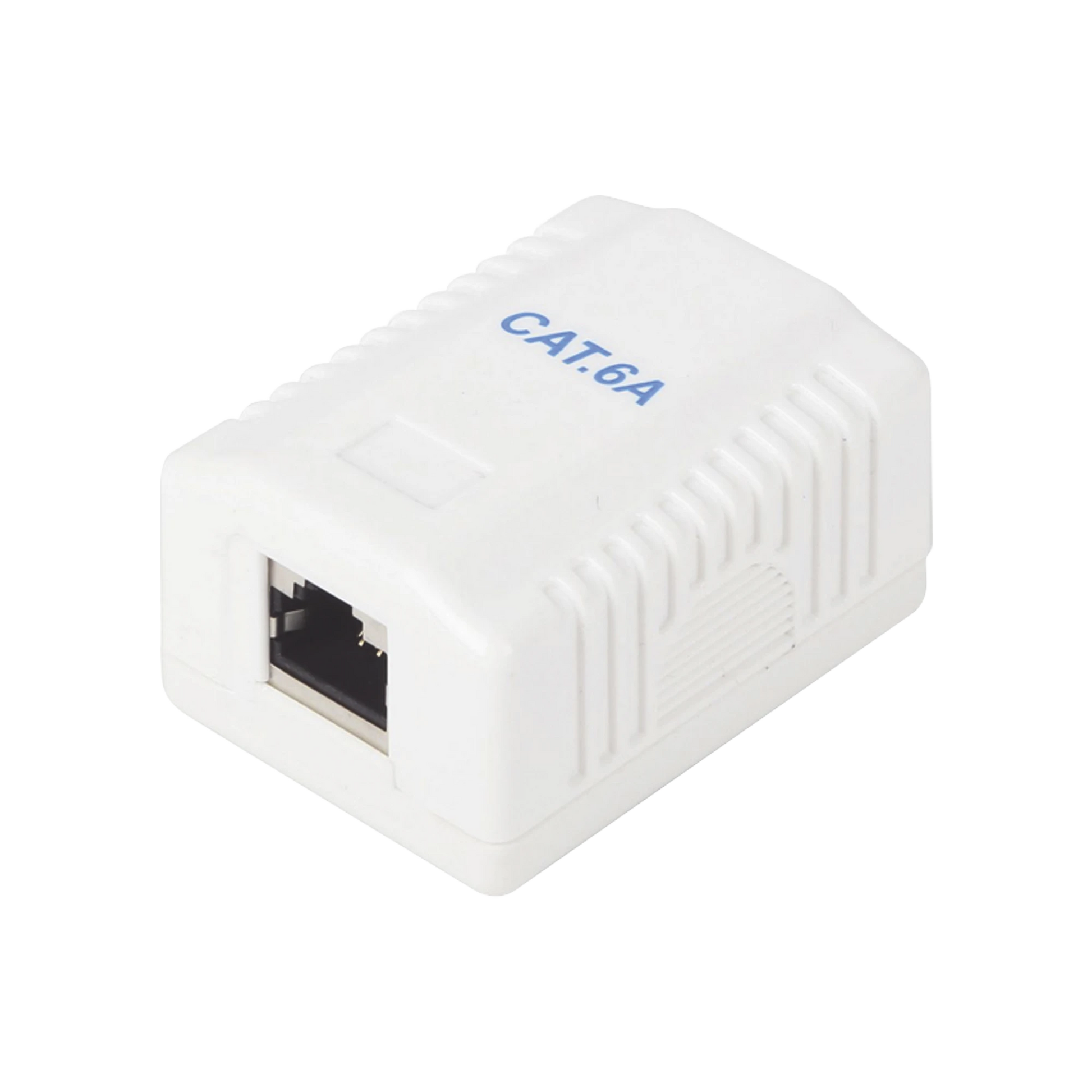 CAJA DE PARED CON 1 PUERTO, INCLUYE 1 JACK STP CAT6A-Jacks / Plugs-LINKEDPRO BY EPCOM-Bsai Seguridad & Controles