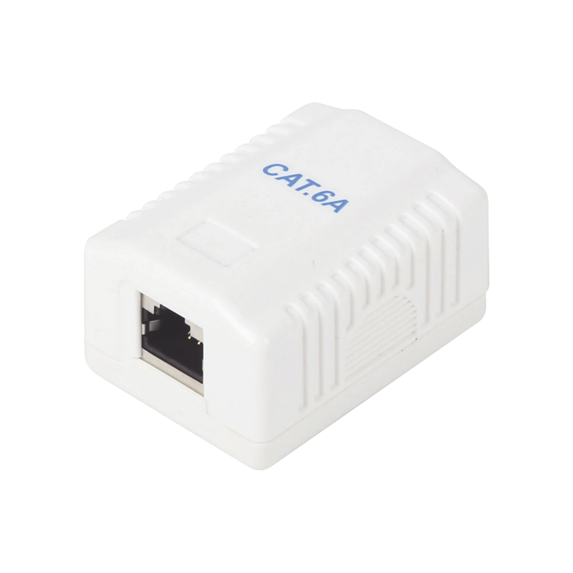 CAJA DE PARED CON 1 PUERTO, INCLUYE 1 JACK STP CAT6A-Jacks / Plugs-LINKEDPRO BY EPCOM-Bsai Seguridad & Controles