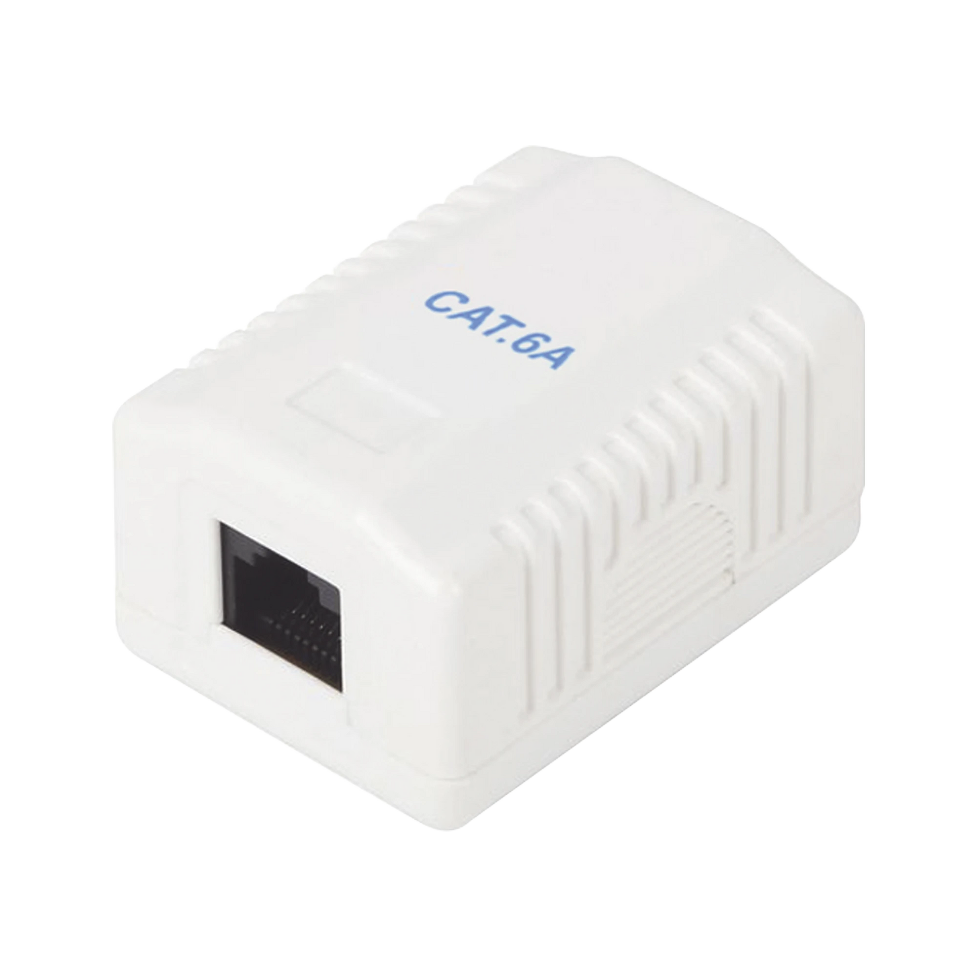 CAJA DE PARED CON 1 PUERTO, INCLUYE 1 JACK UTP CAT6A-Jacks / Plugs-LINKEDPRO BY EPCOM-Bsai Seguridad & Controles