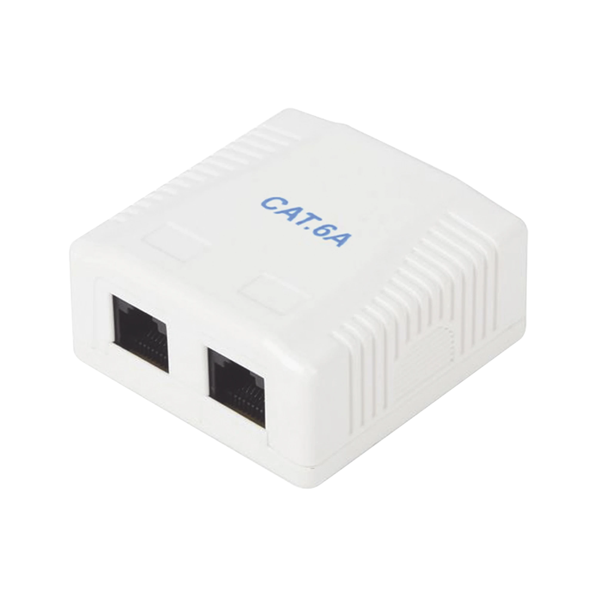 CAJA DE PARED CON 2 PUERTOS, INCLUYE 2 JACKS UTP CAT6A-Jacks / Plugs-LINKEDPRO BY EPCOM-Bsai Seguridad & Controles