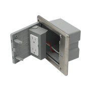 CAJA DE PISO CON CONTACTO ELÉCTRICO (DUPLEX), RESISTENTE AL AGUA, IP66 (CON TAPA CERRADA) (11000-53201)-Cajas Superficiales-THORSMAN-Bsai Seguridad & Controles