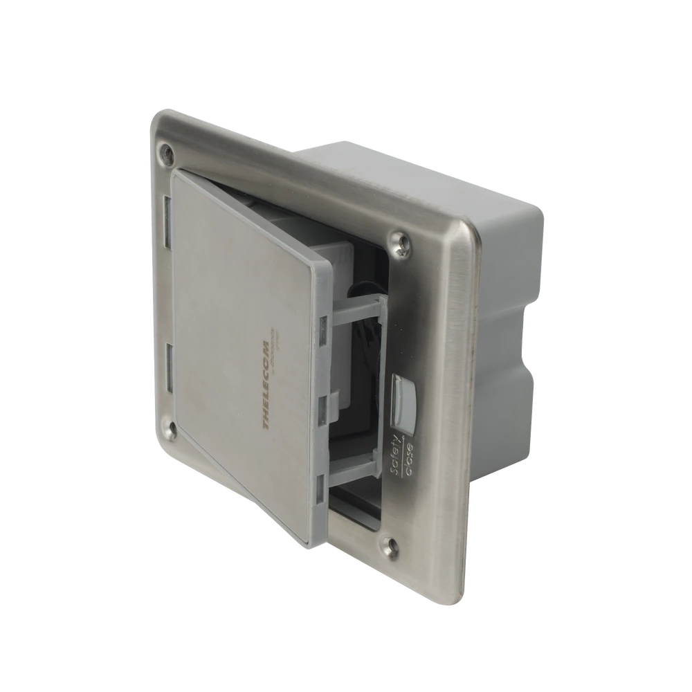 CAJA DE PISO CON CONTACTO ELÉCTRICO (DUPLEX), RESISTENTE AL AGUA, IP66 (CON TAPA CERRADA) (11000-53201)-Cajas Superficiales-THORSMAN-Bsai Seguridad & Controles