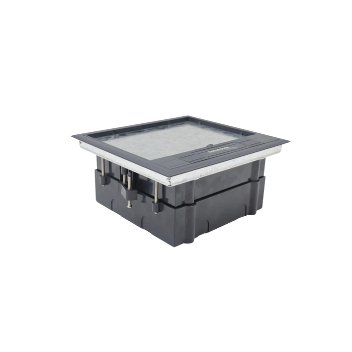 CAJA DE PISO PARA CUATRO MÓDULOS UNIVERSALES (SOCKET M4), PARA ALIMENTACIÓN ELÉCTRICA Y REDES DE DATOS (11000-43401) NO INCLUYE FACEPLATES-Cajas Superficiales-THORSMAN-Bsai Seguridad & Controles