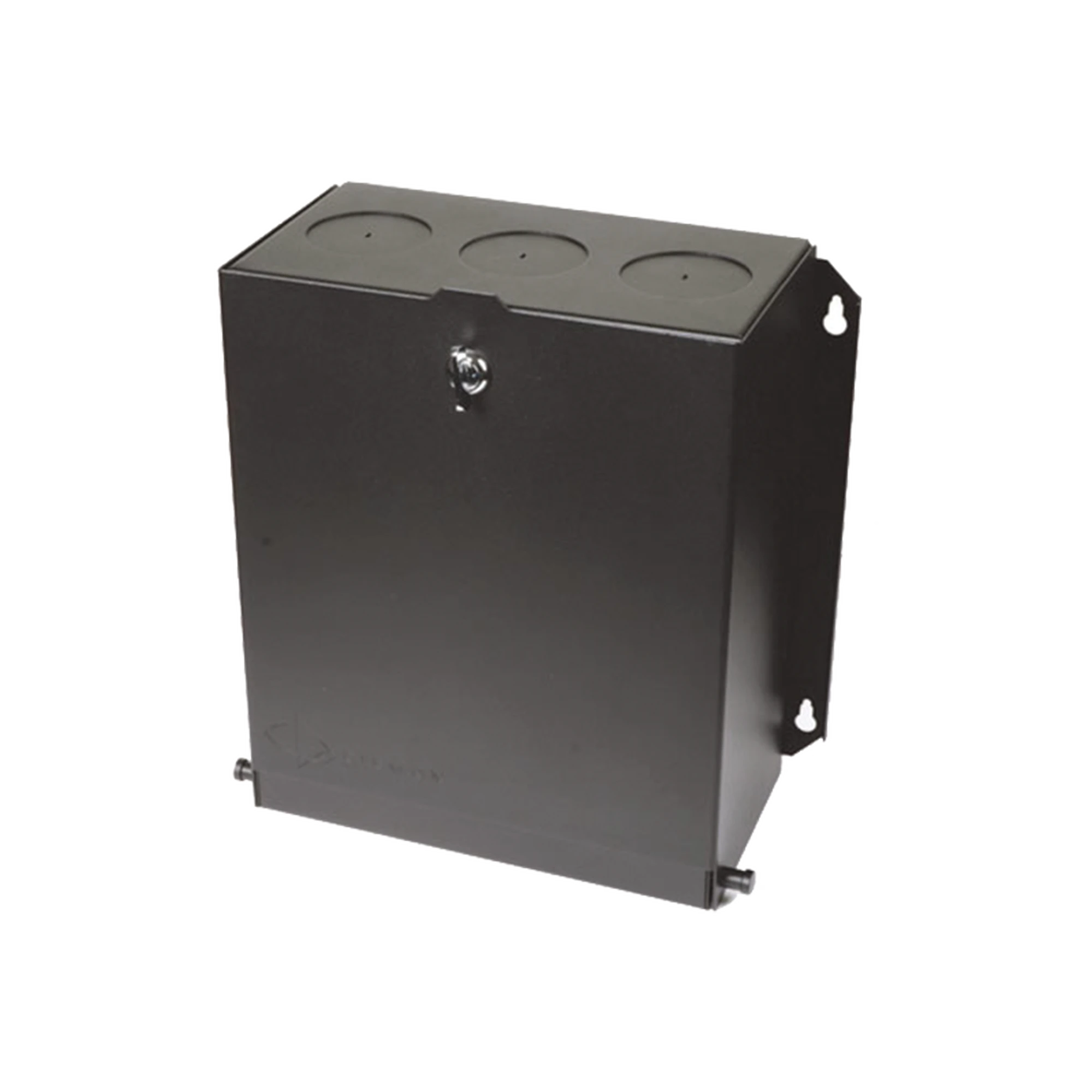 CAJA DE ZONA (PUNTO DE CONSOLIDACION), DE 24 PUERTOS, PARA CONECTORES MAX, Z-MAX, O TERA, COLOR NEGRO-Cajas Superficiales-SIEMON-Bsai Seguridad & Controles