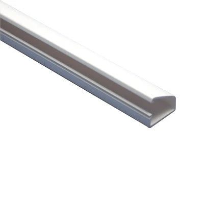 CANALETA BLANCA TIPO BISAGRA DE PVC AUTO EXTINGUIBLE, CON CINTA ADHESIVA, PAQUETE CON 4 PIEZAS DE 20X10X1100MM (5101-01272)-Canaletas-THORSMAN-Bsai Seguridad & Controles