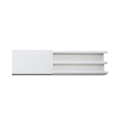 CANALETA EN COLOR BLANCO DE PVC AUTO EXTINGUIBLE, 35 X 17, TRAMO DE 2.5M (5301-01250)-Canaletas-THORSMAN-Bsai Seguridad & Controles