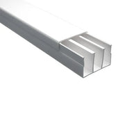 CANALETA SIN TROQUEL CON TAPA COLOR BLANCO DE PVC AUTO EXTINGUIBLE, 40 X 62 TRAMO 3.5M (6301-01251)-Canaletas-THORSMAN-Bsai Seguridad & Controles