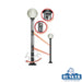 CARCASA ULTRA RESISTENTE Y ELEGANTE TIPO FAROLA IDEAL PARA SENSORES FOTOELÉCTRICOS/ REQUIERE PCGLOBE (NO INCLUIDO)-Detectores / Sensores-BUNKER SEGURIDAD-Bsai Seguridad & Controles