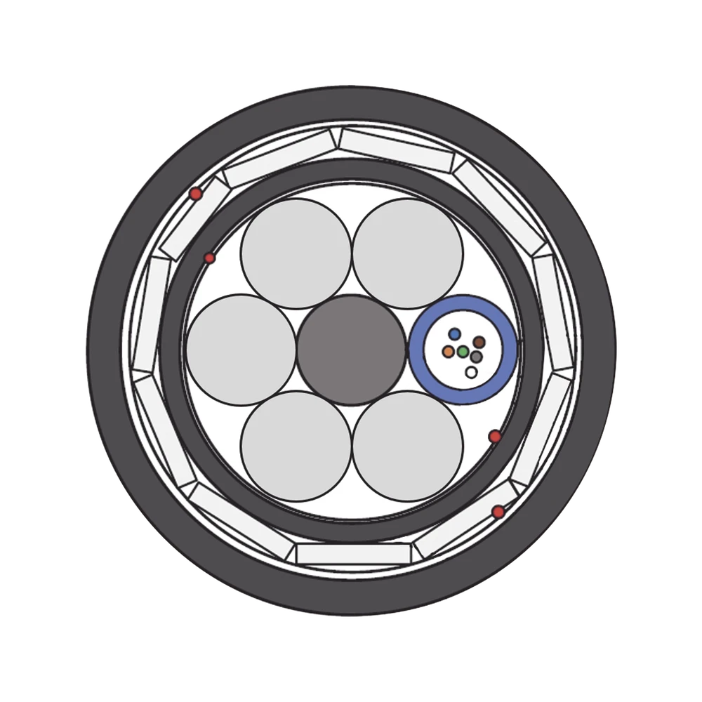 CARRETE DE 4 KM DE FIBRA OPTICA AÉREA (ADSS) G.652D ARMADA ANTI ROEDOR, DIELÉCTRICA, MONOMODO 6 HILOS, SPAN 200-Cable de Fibra Optica-LINKEDPRO BY FIBERHOME-Bsai Seguridad & Controles