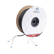 CARRETE DE FIBRA OPTICA MONOMODO CON CONECTORES LC-LC DUPLEX, REFORZADA CON KEVLAR, DE 200 METROS-Cable de Fibra Optica-LINKEDPRO BY EPCOM-Bsai Seguridad & Controles
